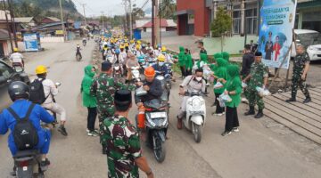 Koramil 1311-09/Bahodopi Bagikan Takjil dan Gelar Buka Puasa Bersama
