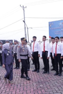 Polres Morowali, Apel Gelar Pasukan Operasi Ketupat Tinombala 2026, 