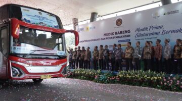 Sambut Idulfitri 1447 Hijriah, Kemenimipas Berangkatkan 661 Peserta Mudik Bersama