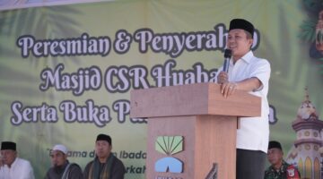 Dari Buka Puasa ke Peresmian Masjid, Bupati Apresiasi CSR PT Huabao