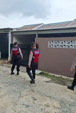 Patroli Rumah Warga Ditinggal Mudik, Polres Morowali Tingkatkan Pengamanan Jelang Lebaran
