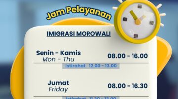 Libur Usai, Pelayanan Imigrasi Morowali Kembali Normal!