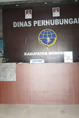 Pasca Libur , Pegawai Dishub Morowali Malas Masuk Kantor 