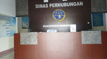 Pasca Libur , Pegawai Dishub Morowali Malas Masuk Kantor