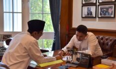 Seskab  Terima Kunjungan Menteri  Sosial RI