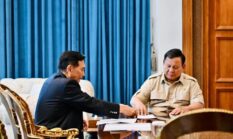 Presiden Prabowo, Menerima Kunjungan  DEN 