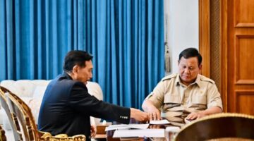 Presiden Prabowo, Menerima Kunjungan  DEN 