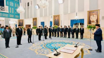 Presiden  Prabowo Lantik Pejabat Negara, Ini Nama-namanya 