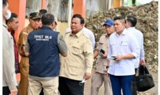 Presiden Prabowo Meninjau TPST  BLE di Banyumas 