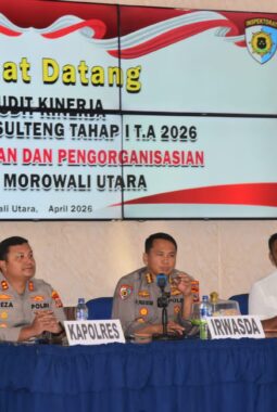Irwasda Polda Sulteng, Audit Kinerja Tahap I T.A 2026 di Polres Morowali Utara