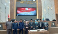 Wakil Ketua I DPRD Morowali Pimpim Rapat Paripurna Ranperda  
