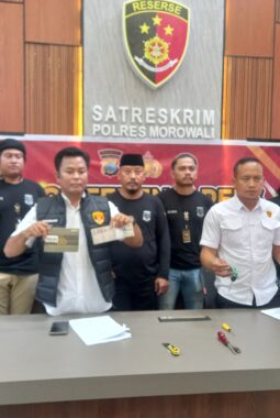 Tim Resmob Polres Morowali, Amankan 3 Pelaku Curanmor 
