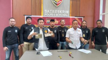 Tim Resmob Polres Morowali, Amankan 3 Pelaku Curanmor 