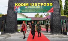 Danrem 132/Tadulako Kunjungi Kodim 1307/Poso, Tegaskan Profesionalisme dan Kedekatan dengan Rakyat