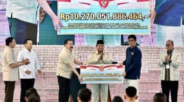 Presiden Prabowo Saksikan Penyelamatan Kekayaan Negara: Rp10,27 Triliun dan 2,37 Juta Hektare Kawasan Hutan
