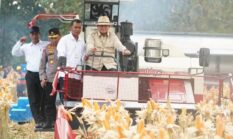 Presiden Prabowo, Pimpin Panen Raya  Jagung  Serentak Kuartal II Tahun 2026