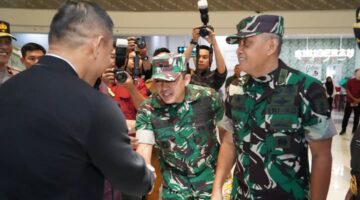 Perkuat Sinergitas TNI-Polri, Danrem 132/Tadulako Hadiri Penyambutan Kapolda Sulteng 