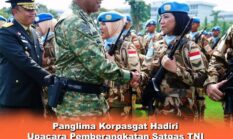 Panglima Korpasgat Hadiri Upacara Pemberangkatan Satgas TNI Konga UNIFIL TA 2026