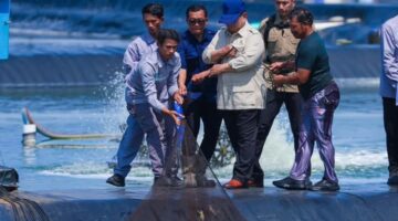 Presiden RI Prabowo  Panen Raya Udang 