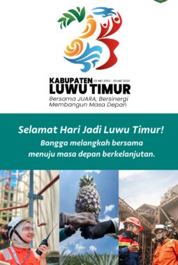 HUT 23 Tahun Luwu Timur: Harmoni Pertumbuhan, Industri, dan Keberlanjutan dari Timur Indonesia