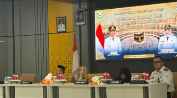 Imigrasi Hadir dalam Pelepasan Jemaah Haji Morowali, Wujud Pelayanan untuk Rakyat