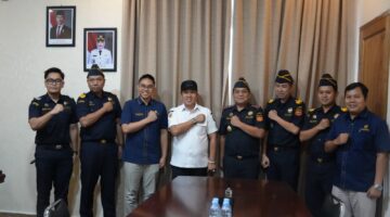 Diskusi Bea Cukai Morowali Bersama Bupati Kabupaten Morowali