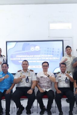 Imigrasi Morowali Berkomitmen Bersih dari Narkoba, BNNK Morowali Periksa Seluruh Pegawai Imigrasi
