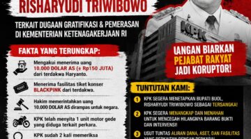 Mahasiswa Desak KPK Tahan Bupati Buol Terkait Kasus Kemnaker