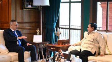 Presiden Prabowo Terima Menlu Türkiye Hakan Fidan di Hambalang, Bahas Palestina hingga Stabilitas Timur Tengah