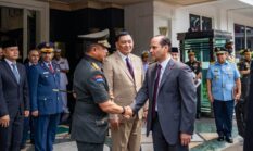 Panglima TNI Dampingi Menhan RI Terima Kunjungan Wakil Perdana Menteri sekaligus Menteri Negara Urusan Pertahanan Qatar