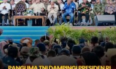 Panglima TNI Dampingi Presiden RI, Hadiri Puncak PENAS Petani dan Nelayan XVII Tahun 2026 di Gorontalo