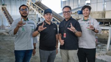 IMIP Dukung Inovasi Pengolahan Sampah Bupati Morowali di Bahodopi
