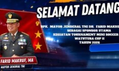 Mayjen TNI Dr. Farid Makruf: Penerbangan Dibatalkan, Tempoh Sembilan Jam Perjalanam Darat dan Tetap Hadiri Turnamen Cup II Kabupaten Ngada 