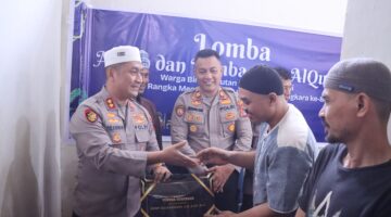 Jelang Hari Bhayangkara ke-80,Polres Morowali Gelar Lomba Adzan dan Membaca  Alquran Bagi Para Tahanan 