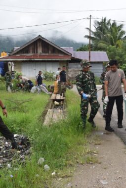 Peringati Hari Bhayangkara ke 80,Polres Morowali Utara bersama Forkopimda Gelar  Gerakan Indonesia ASRI 