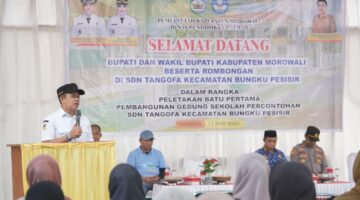 Bupati Iksan Dorong Peningkatan Kualitas Pendidikan melalui Sekolah Percontohan SDN Tangofa