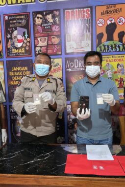 Satresnarkoba Polres Morowali Utara Tangkap Pelaku Narkoba, 6 Paket Sabu Disita