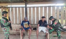 Satgas Pamtas RI,Hadir Memberikan Upaya Terbaik Bagi Warga  Papua Sehat