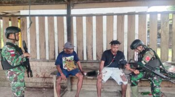 Satgas Pamtas RI,Hadir Memberikan Upaya Terbaik Bagi Warga  Papua Sehat