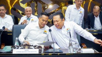 Bahas Revisi UU KADIN dengan Badan Legislasi DPR RI, Bamsoet Tegaskan Revisi UU KADIN Jadi Momentum Perkuat Kemitraan Negara dan Dunia Usaha