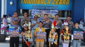 Pocil Morowali Utara Juara I, Ajang Penilaian Pocil oleh Korlantas Polri di Palu