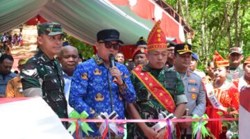 Danrem 132/Tadulako Resmikan Jembatan Perintis Garuda, Buka Akses dan Harapan Baru Masyarakat Morowali Utara
