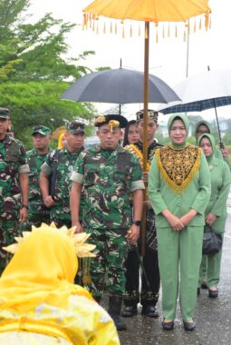Danrem 132/Tadulako Kunker ke Kodim 1311/Morowali, Perkuat Soliditas dan Semangat Pengabdian Prajurit