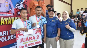 Kapolres Morowali Utara, Tutup Open Tournament Badminton Bhayangkara Cup 2026