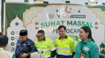 130 Anak Ikuti Sunat Massal Gratis yang digelar Petrosea 