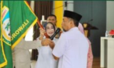 Wabup Iriane Iliyas, Lepas Kafilah MTQ Kabupaten Morowali Menuju MTQ Tingkat Sulteng 
