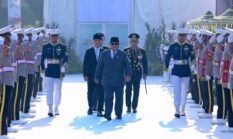 Presiden Prabowo Pimpin Upacara Peringatan ke-80 Hari Bhayangkara