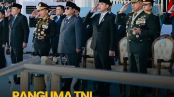 Panglima TNI Hadiri Peringatan HUT Ke-80 Bhayangkara, Perkuat Sinergi TNI-Polri