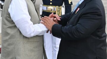 Presiden Prabowo Sambut PM India Narendra Modi