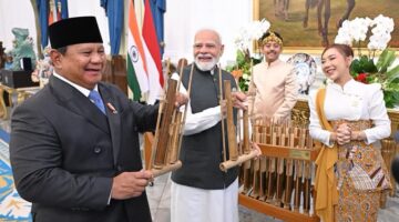Oleh-Oleh Diplomasi dari Presiden Prabowo, Angklung Warnai Kehangatan Pertemuan dengan PM Narendra Modi
